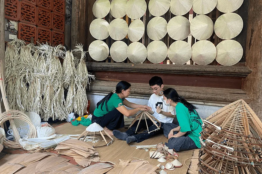 Chuong Conical Hat Village Hanoi — Chuong Conical Hat Village